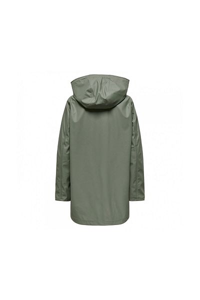 ONLY Onlnewellen Women's Daily Raincoat15304784-AGAVE-GREEN Khaki