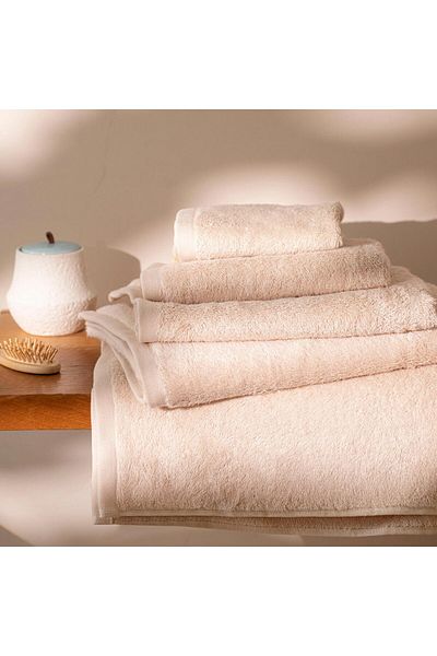 Chakra Beige Colored Solid Towel - 30X50 cm