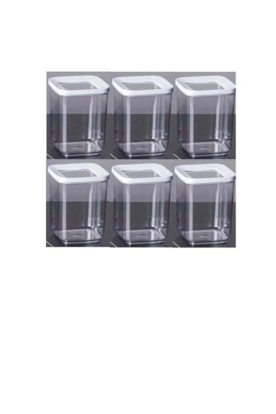 VİP AHMET Vip Ahmet - 1000 ml Medium Size Vacuum Storage Container, Set of 12