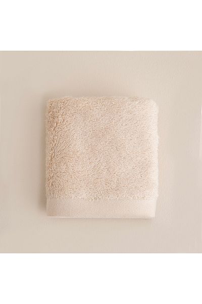 Chakra Beige Colored Solid Towel - 30X50 cm