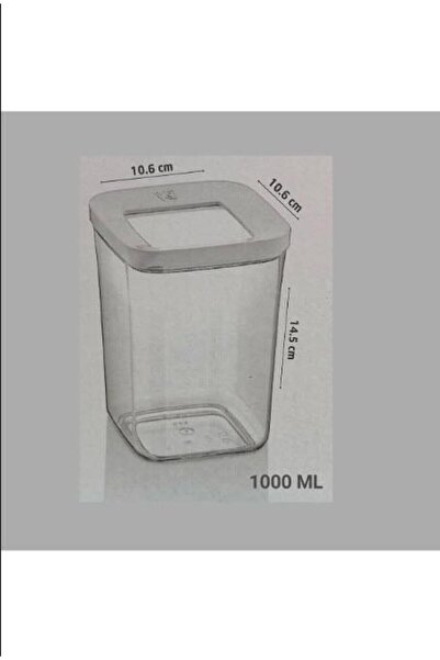 VİP AHMET Vip Ahmet12'li Orta Boy 1000 ml Vakumlu Saklama Kabı