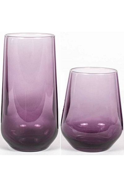 Paşabahçe 12 Pieces Plum Cup Set for 6 Persons