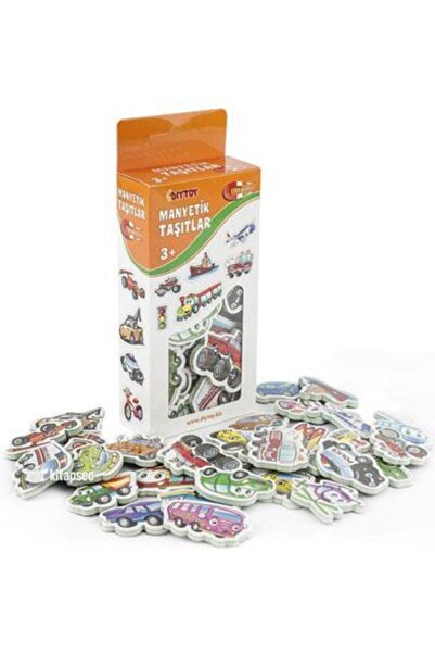 Diytoy Manyetik Çeşitli Taşıtlar Eğitici Magnet