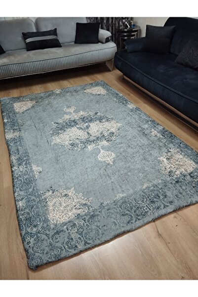 ESPİCAL HOME Elastic Carpet Cover Made of Soft Velvet Fabric