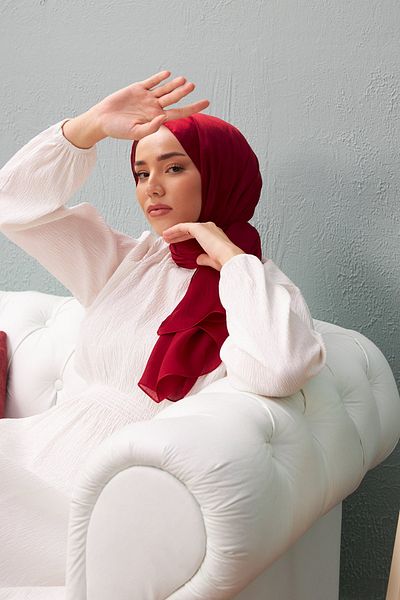 Silk Home ŞAL JANJAN 43 Roşu Claret