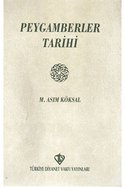 Türkiye Diyanet Vakfı Yayınları Peygamberler Tarihi 2 Cilt Birarada 1.hm