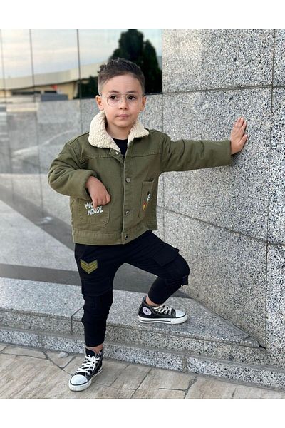 BERFONZO KIDS Зимно дънково яке за момче
