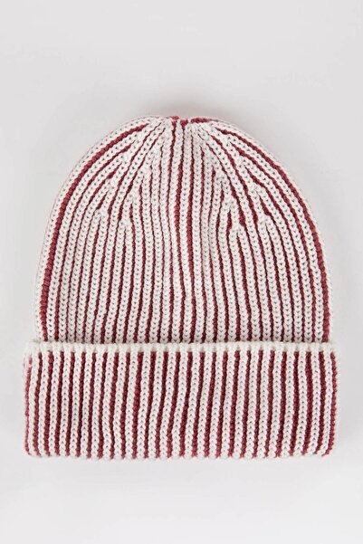 DeFacto Women's Woven Labeled Knitwear Beret A5639ax23wn