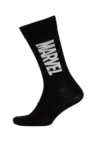 DeFacto Men's Marvel Comics 2-pack Cotton Long Socks