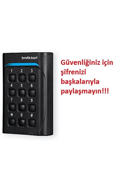 Pratik Kart P Serisi Şifreli Geçiş Sistemi Pt-501