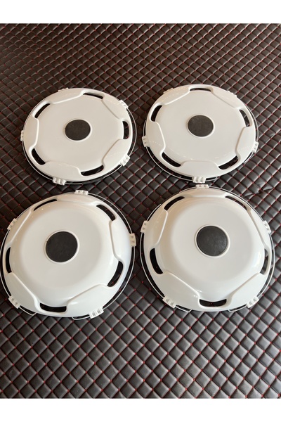 Karadeniztırmarket 17,5 Plastik Jant Kapak Takımı 4 Adet Bombeli