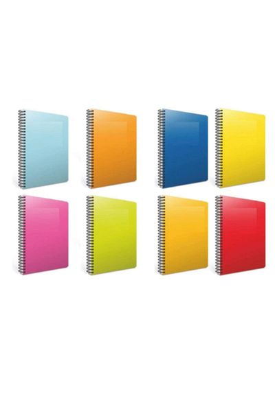 Gıpta Eco Pp Cover A4 120 Sheets Lined Economical Notebook 4 Pieces