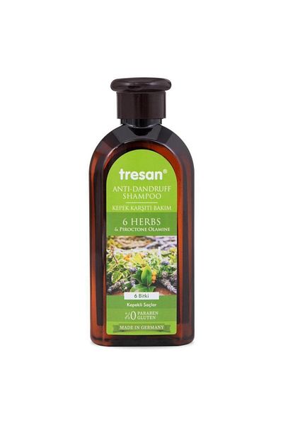 Tresan 300ml Capacity 6 Plant Extract Dandruff Care Shampoo