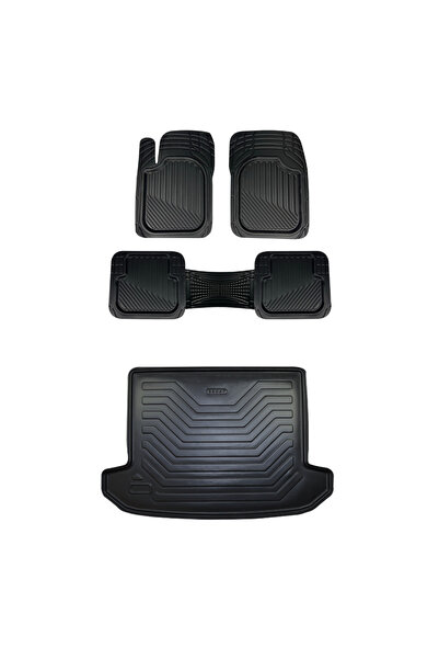 Black Gold Renault Clıo 5 Hb 2019 ve Sonrası 3D Novax Oto Paspas ve Tam Uyuml...