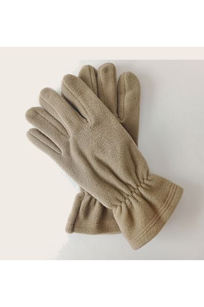 Mrey Men's Military Nano Color Desert Color Camouflage Green Thermal Winter Fleece Fingered Green Military Gloves