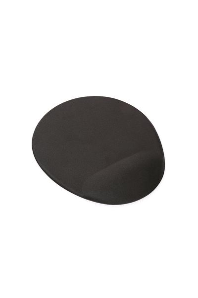 newdaki سوار كمبيوتر محمول أسود مستدير يدعم لوحة ماوس بصرية مريحة 19x23 سم