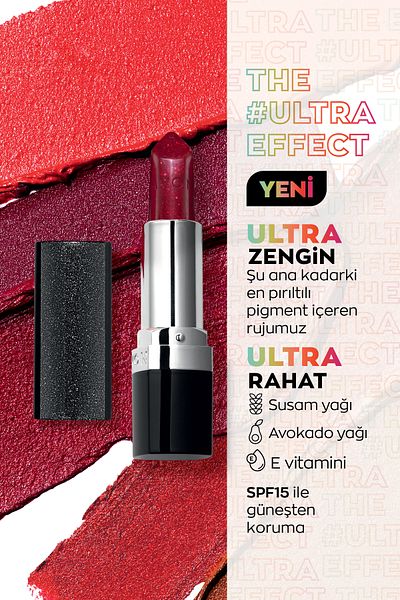 AVON Ultra Shimmer Lipstick - Razzle Dazzle