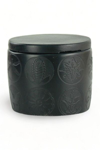 Evene Black Color Sugar Bowl with Lid Model 14