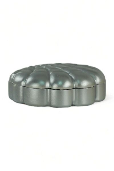 Evene Candy Bowl with Lid Dragee Candy Bowl Silver Color Model 16