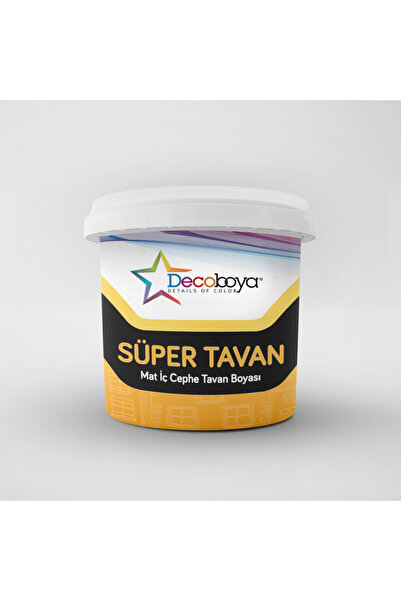 DecoBoya Süper Tavan Boyası 10 kg Beyaz