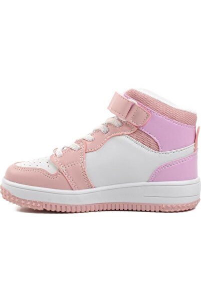 Cool Haykat Uzun Çocuk Basket Ayakkabı Lila - Pembe