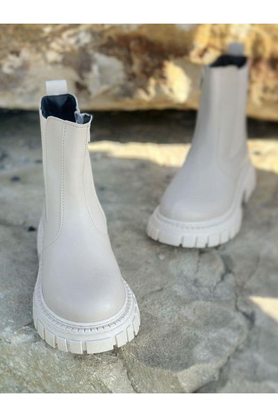 Surpie Shoes Παιδικά Μποτάκια με Λεπτομέρεια από καουτσούκ, Παιδικά Μαύρα Μποτάκια