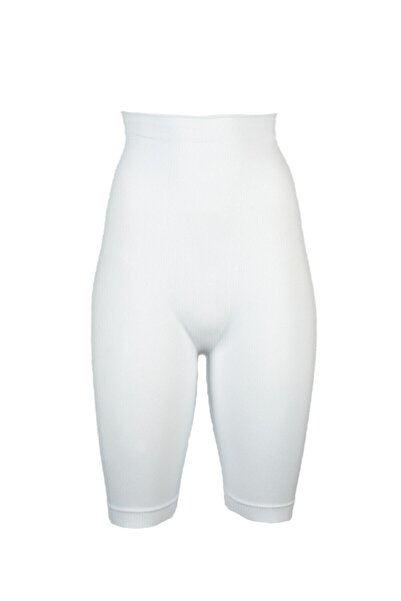 bejamonti Corset lung alb pentru femei BEJAMONTİ 2799