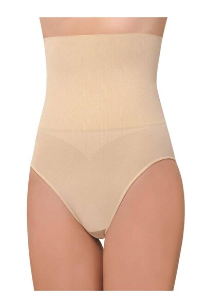 bejamonti Women's Skin Seamless High Waist Lifting Panties Corset 2465