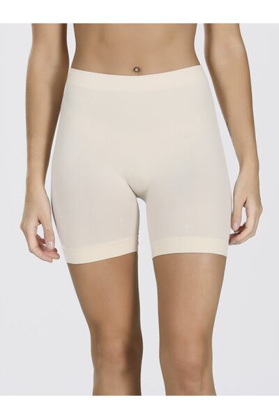 bejamonti Colanți scurți de damă fără cusături - culoarea pielii, model 2029