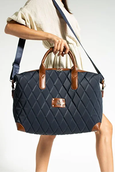 MEGA ÇANTA Large Size Quilted Travel Bag 632