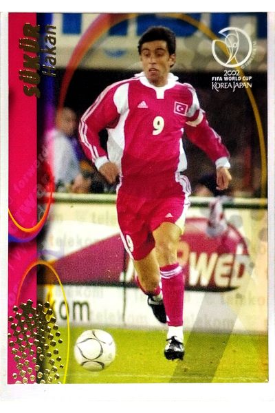 Panini HAKAN ŞOKÜR 2002 japan World cup PANINI