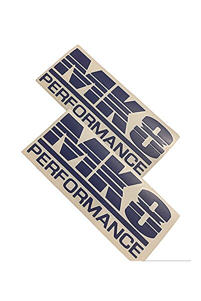 İKTUNING ملصق فولكس فاجن جولف 8 Mk8 - قطعتين من الأداء (أزرق داكن)