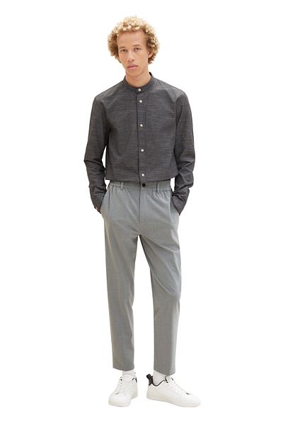 Tom Tailor Denim Trousers Men Heather Gray Melange