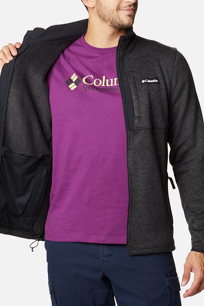 Columbia Men's Full Zipper Fleece Top Ao9710-010