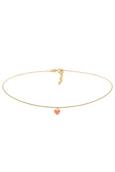 ELLI Damen-Halskette aus 925er-Sterlingsilber – Halsband, Herz-Trend