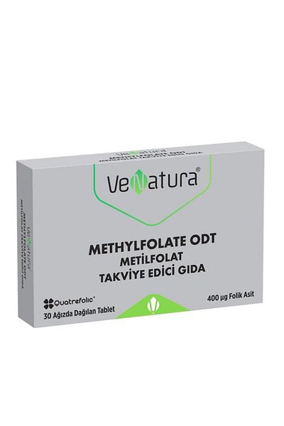 VeNatura 30 Tablets Metilfolate Odt Food Supplement