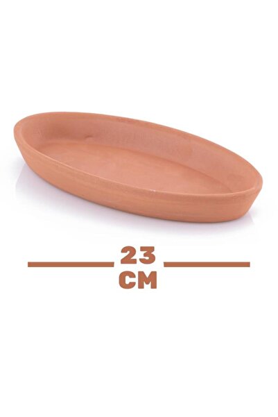 ELİZİ Elizi 2 Adet Toprak Kayık Kase, Kayık Güveç Fırın Kabı 2’li Set Küçük Boy (23x12cm)