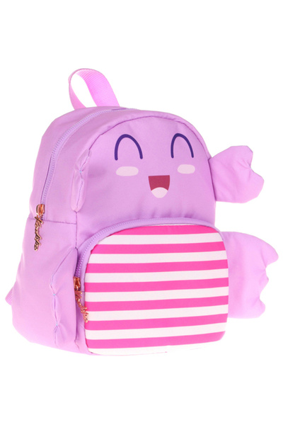 KAUKKO Kids Love Lilac Bee Anaokul Çantası V6021