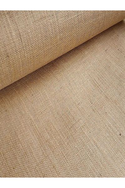 ACY STORE Jute Fabric 130 CM x 1 Meter Luxury Jute Straw Fabric Odorless and Lint 10 ONS