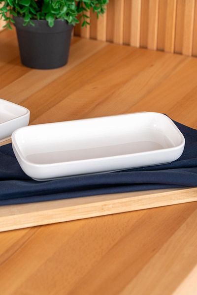 ACAR Pure Royal Rectangular Boat Plate - 20 cm