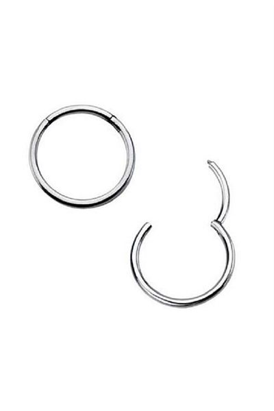 Liva Stainless Tarnish Surgical Steel Full Ring Cartilage Tragus Helix Piercing