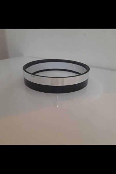 Üçler DUVAR ÇITASI KENDİNDEN YAPIŞKANLI SİYAH /GÜMÜŞ 4 CM 1 RULO (10 MT)