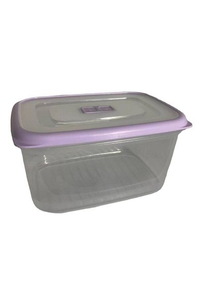 Gondol Storage Container Plastic, Lilac Click Lid 1.7 Liter