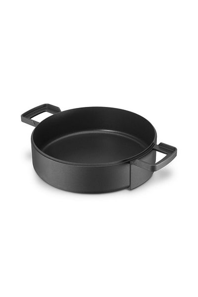 Berndes Double Induction 2-Piece Cookware Set Black 24 Cm Deep - 24 Cm Shallow 035100