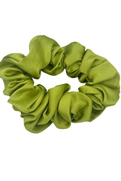 ICON SILK مشبك شعر حريري 100% (أخضر طويل)