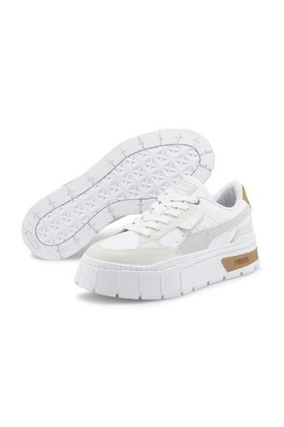 Puma Mayze Stack Luxe White Sneakers38985305 M-41