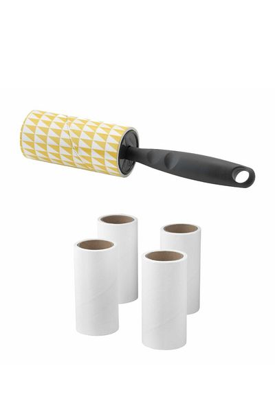 IKEA Bastis Cat Dog Hair Collection Roller + 4 Spare Rolls