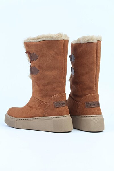 Pierre Cardin ® | PC-52405-3076 Süet Taba - Kadın Bot