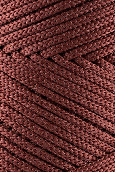 SENSY Polyester Macrame Thread 3 Mm 250 Gram Macrame Thread Dried Rose 120 Meters Supla Thread And Bag Thread