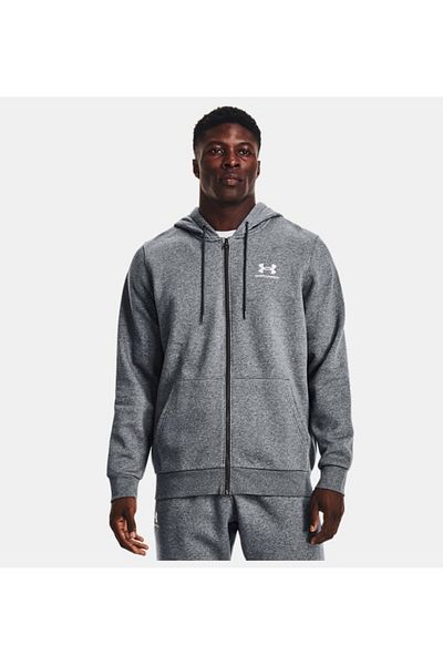 Under Armour Ανδρικό UA Essential Fleece Ολόσωμο με φερμουάρ Hoodie 1373881-012